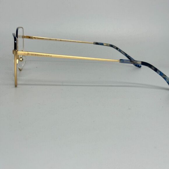 BVCBGMAXAZRIA ESEA Blue Gold Eyeglasses Frame 51-16-135mm H14126‎ main image 5